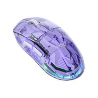 AULA/狼蛛 三模 无线蓝牙鼠标 SC660三模【豆蔻紫】RGB
