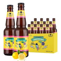 URBRAU/优布劳 水果酒 柠檬精酿啤酒  300ml*12瓶 整箱装