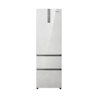 卡萨帝 BCD-380WLCI374GDU1 零嵌入式 380L 三门冰箱 燕羽灰