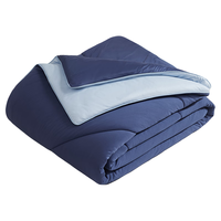 MIDO HOUSE铭都春秋被子被芯双人四季被空调被子秋季可机洗220x240cm 银河灰 银河灰配陨石灰-恒温深睡