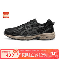ASICS 亚瑟士 GEL-VENTURE 6 男子跑鞋 T7G1N-9095 黑色/深灰色 42.5
