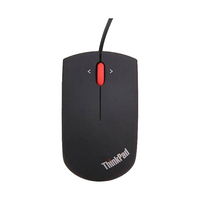 ThinkPad 思考本 0B47156 有线鼠标 1600DPI 石墨黑
