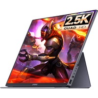 CFORCE 15.6英寸便携显示器144Hz高刷Switch娱乐笔记本电脑副屏手机扩展屏PS5电竞游戏便携屏游戏显示器 【2.5K 144Hz高刷】P3专业色域16Neo