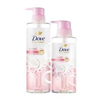 Dove 多芬 植萃系列多芬柔顺盈润洗发露 470ml+280ml