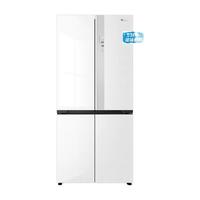 小天鹅 BCD-521WSGPZL 超薄全嵌十字对开门冰箱 521L 天鹅白羽