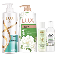 LUX/力士 洗发水沐浴露套装+旅行装 750g+1kg