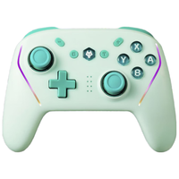 狼鸣switch手柄无线蓝牙NFC游戏手柄体感唤醒连发宏程手柄pc电脑steam黑神话悟空双人成行 绿色