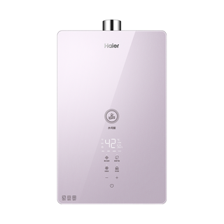 Haier 海尔 JSQ30-16TES(12T)U1 燃气热水器 16L 银河紫