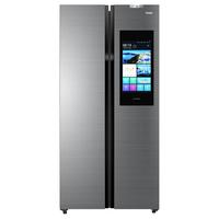 Haier 海尔 BCD-611WDIEU1 风冷对开门冰箱 611L 银色