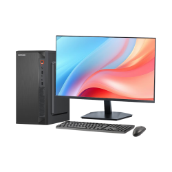 酷开 八核A9 台式机电脑套装+23.8英寸显示器  核芯显卡 512GB 16GB A8