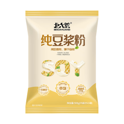 北大荒 无添加糖纯豆浆500g（25包）非转基因高纤高蛋白低gi冲饮谷物早餐