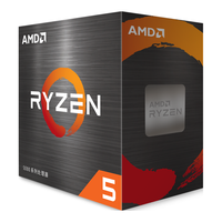 AMD锐龙R5/R7 4500 5600X 5700G 5800X 5950X盒装CPU处理器 R5 5600X 散片CPU