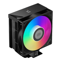 PCCOOLER 超频三 RT500 数显 ARGB CPU风冷散热器 黑色