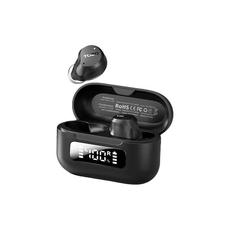 TOZO NC9 主动降噪 黑色 蓝牙耳机