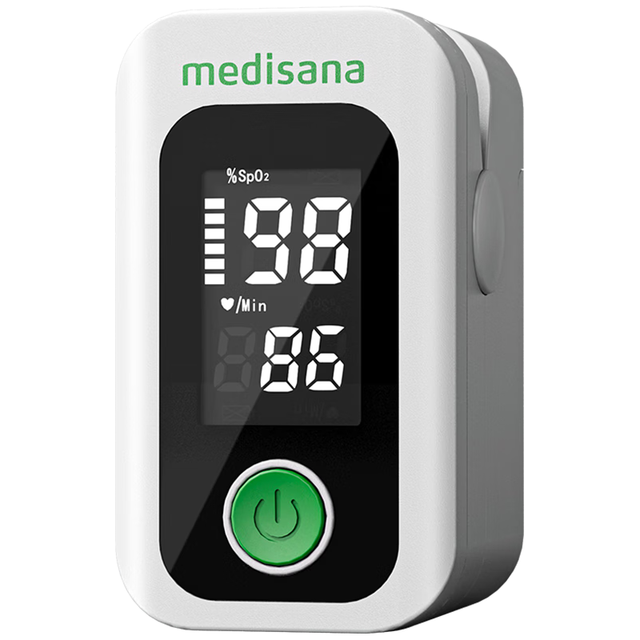 马德保康 MEDISANA 德国血氧仪指夹式血氧饱和度检测仪家用心率指脉氧监测仪AOJ-70C