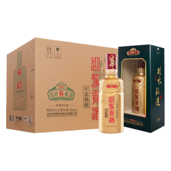 迎驾贡酒 YJGJ 洞藏6 42度 浓香型白酒 500ml*4 整箱装