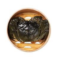 【活蟹】鲜京采鲜活大闸蟹 全母2.0两 2对4只 去绳足重 死蟹包赔 螃蟹国庆礼盒