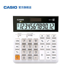 CASIO 卡西欧 MH-12/DH-12/DH-14计算器办公文具用品财务用银行用人事用会计学生商务送礼太阳能计算机12位数