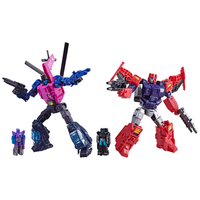 变形金刚(TRANSFORMERS)儿童男孩玩具天尊世代系列版对决套装螺旋桨VS上旋G1377 螺旋桨VS上旋对决套装