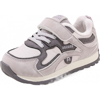 ABCKIDS ABC KIDS童鞋儿童撞色加绒运动鞋2025秋冬保暖二棉鞋男女童跑步鞋 紫色