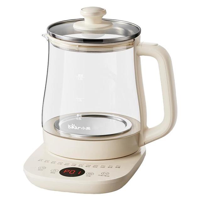 小熊 养生壶家用多功能电热水壶办公室小型煮茶壶