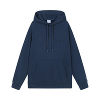 【丁禹兮同款】Champion冠军连帽加绒卫衣男25冬季女立体秋季 藏青色 2XL