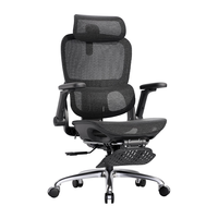 SIHOO/西昊B300 人体工学椅 电竞椅 可旋转可升降扶手 135度可调靠背 气压升降 B300黑 4D追腰+5D翻转升降扶手