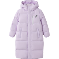 asics/亚瑟士童装冬季羽绒服长款厚保暖特氟龙三防外套2024年 508紫色 175cm