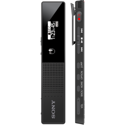 索尼 数码录音笔ICD-TX660 16GB大容量 黑色 商务会议采访适用  可一键录音