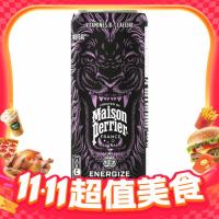 爆卖补货、PLUS会员：巴黎水 perrier 气泡能量饮 250ml*24罐