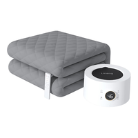 LMENG绿萌水暖电热毯冬季家用双人大床加厚水电褥子智能水循环1.8*2米 1.8*2.0米【触屏遥控涂鸦】