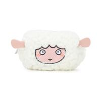 PULL&BEAR 女式甜美可爱时尚迷你编织毛茸茸拉链式零钱包