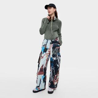 FILA 女装FUSION系列女式针织衫女士时尚休闲修身连帽织衫