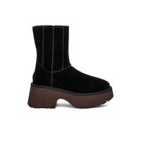 UGG 秋冬女士时尚厚底人鱼短靴休闲雪地靴1158313黑色