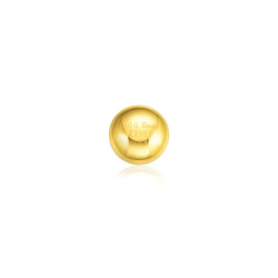 金熊 JINXIONG GOLDBEAR）黄金足金小金豆子纯金福袋存钱罐0.5g1g2g3g5克投资储蓄生日礼物 金豆1g