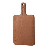 双枪乌檀木整木菜板家用抗菌防霉小案板实木切菜板婴儿水果砧板辅食板 【适用2-3人】中号33*18*1.8cm（整木面包、牛排板）