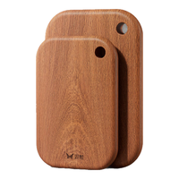 双枪乌檀木整木菜板家用抗菌防霉小案板实木切菜板婴儿水果砧板辅食板 【适用2-3人】中号34*22*2.2cm（整木加厚）