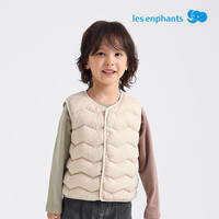 丽婴房(Les enphants)丽婴房儿童羽绒马甲男女童宝宝轻薄羽绒服秋冬季打底背心2025 暮霭卡其 110 cm/4岁