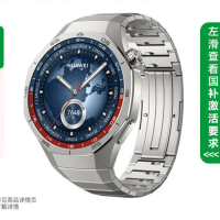 移动端、京东百亿补贴：华为 HUAWEI WATCH GT 5 Pro 智能手表 46mm 钛空银 钛金属表带