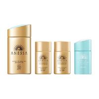 【超级桶】安耐晒 ANEASAY金瓶防晒霜60ml+20ml*2+儿童防晒25ml