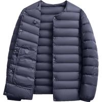 雪中飞 轻薄保暖 圆领长袖 男士羽绒服