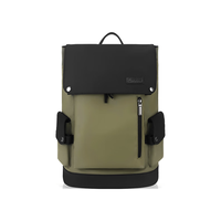 Diplomat外交官电脑包商务休闲双肩男女背包旅行包DB-15131L黑色配卡其绿