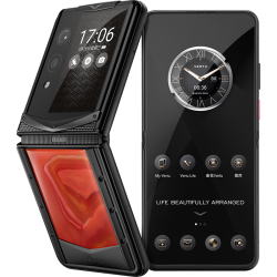 VERTU AI智能体 折叠屏手机  火山红缠丝玛瑙 16GB 1TB