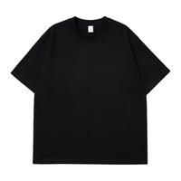 凡客诚品（VANCL）凡客诚品vancl 230克重磅棉质短袖上衣夏装男女同款 黑色 2XL