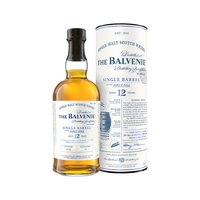 百富（BALVENIE）苏格兰单一麦芽威士忌700ml 英国洋酒 百富12年 单桶