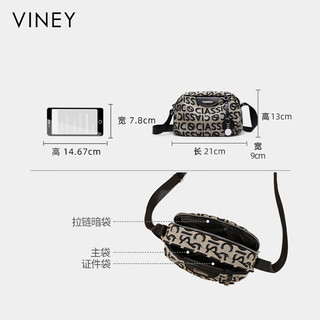 VINEY 牛津布 单肩包 女 小号