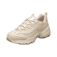 斯凯奇(Skechers)珠珠熊老爹鞋女士运动鞋子厚底增高经典149463 乳白色/OFWT 37 正常码,脚背宽高选大半码
