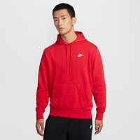 耐克(NIKE)男春秋连帽卫衣 休闲运动 时尚百搭 FN3867-657红 XL
