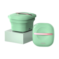 DEDAKJ【德国品牌】泡脚桶恒温折叠足浴桶洗脚盆智能涌泉加热养生桶爸爸父母亲 智能恒温折叠足浴桶