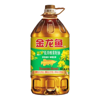 金龙鱼 纯香低芥酸菜籽油 6.18L